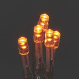 2m x 1.5m Outdoor LED Warm White Curtain Christmas Lights