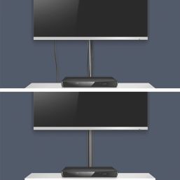 D-Line PVC Black TV Trunking 50mm x 25mm x 1.5m 2 Pack