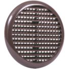 Map Vent Fixed Louvre with Flyscreen Vent Brown 145mm x 145mm