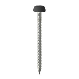 Timco Polymer-Headed Pins Black 6.4mm x 30mm 0.22kg Pack