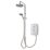 Triton T80 Easi-Fit+ DuElec White 10.5kW  Electric Shower with Diverter