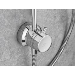 Mira Minimal ERD Rear-Fed Exposed Chrome Thermostatic Mixer Shower