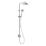 Mira Minimal ERD Rear-Fed Exposed Chrome Thermostatic Mixer Shower