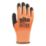 Site SWG227 Thermal Waterproof Gloves Orange / Black Medium