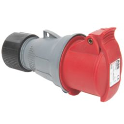 Amphenol 16A 3P+E Straight Connector 415V