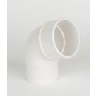 FloPlast  112.5° Round Offset Bend White 68mm