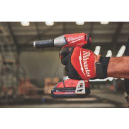 Milwaukee Hybrid Leather Gloves Black/Brown X Large