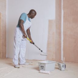 Fortress Trade  10Ltr Brilliant White Matt Emulsion Bare Plaster Paint