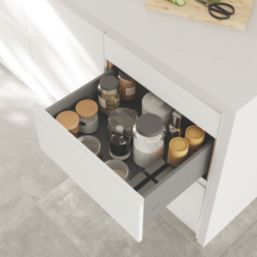 Essentials Soto Deep Drawer Box Matt Grey 500mm