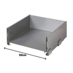 Essentials Soto Deep Drawer Box Matt Grey 500mm