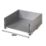 Essentials Soto Deep Drawer Box Matt Grey 500mm