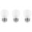 LAP  E27 Mini Globe LED Light Bulb  470lm 4.2W 3 Pack