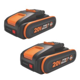 Worx WX038 20V 2 x 2.0Ah Li-Ion PowerShare  Cordless  Stick Vacuum Cleaner