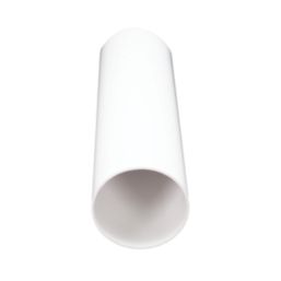 FloPlast  Round Downpipe White 68mm x 2.5m