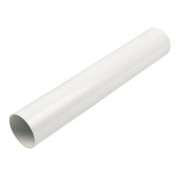 FloPlast  Round Downpipe White 68mm x 2.5m