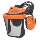 3M Peltor G500 Forestry Combination with Ear Defenders & Visor Black/Orange