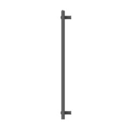 Flomasta 1000mm x 600mm 1761BTU Anthracite Flat  Towel Radiator