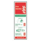 Essentials  Non Photoluminescent "Fire Blanket" Sign 150mm x 300mm