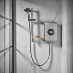 Triton Amore Brushed Steel 8.5kW  Electric Shower