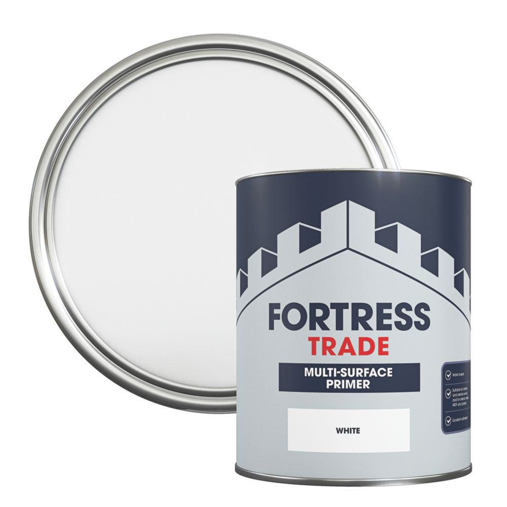 Fortress Trade 2.5Ltr White Matt Interior & Exterior Multi Surface