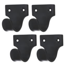 Smith & Locke Sash Window Handles Matt Black 50mm x 50mm 4 Pack