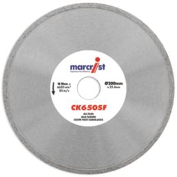Marcrist CK650SF Multi-Material Diamond Blade 200mm x 25.4mm