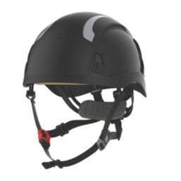JSP EVO ALTA Dualswitch Safety Helmet with Chinstrap Black