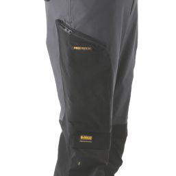 DEWALT Waterford Work Trouser Grey/Black 36" W 31" L