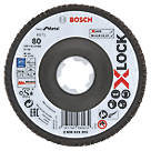 Bosch X-Lock Flap Disc 125mm 80 Grit