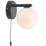 Saxby Nexus Bathroom Wall Light Black/White