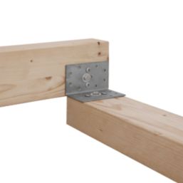 Magnodur Angle Brackets Silver 80mm x 80mm x 60mm 10 Pack