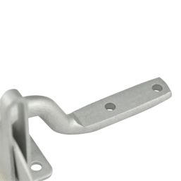 Smith & Locke Gate Latch Silver 115mm