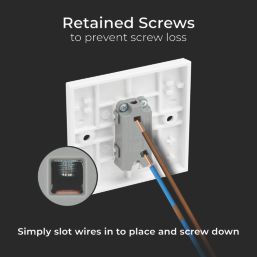 British General 900 Series 10AX 1-Gang 1-Way Light Switch  White