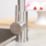 ETAL Luxr  Pull-Out Style Kitchen Mixer Tap Brushed Steel Finish