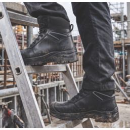 Site Veloso Size 9  Black Waterproof Steel Toe Cap Safety Boots
