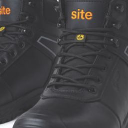 Site Veloso Size 9  Black Waterproof Steel Toe Cap Safety Boots