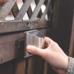 Velcro Brand Alfa-Lok Black Hook-to-Hook Fasteners 75mm x 25mm 4 Pack