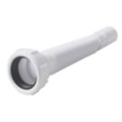Flomasta  Flexible Waste Pipe White 40mm x 320-750mm
