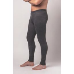 Workforce WFU2800 Thermal Baselayer Trousers Grey Small 30-32" W 29" L