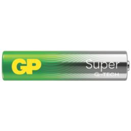 GP Batteries Super AAA 1.5V Alkaline Batteries 10 Pack