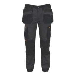 DEWALT Albany Work Trousers Black 42" W 31" L