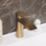 ETAL Spear Brushed Brass 184mm Standard Lever Mono Basin Mixer Tap