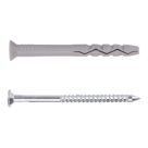 Easyfix  Nylon & Steel Countersunk Head Hammer Fixings 8mm x 60mm 20 Pack