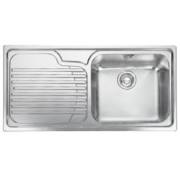 Franke Galassia 1 Bowl Stainless Steel Inset Kitchen Sink  1000mm x 500mm