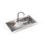 Franke Galassia 1 Bowl Stainless Steel Inset Kitchen Sink  1000mm x 500mm