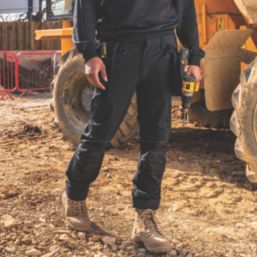 DEWALT Reno Work Trousers Black 36" W 31" L