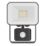 Brackenheath iSpot G3 Frameless Indoor & Outdoor LED Floodlight With PIR Sensor Black 10W 1100lm