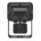 Brackenheath iSpot G3 Frameless Indoor & Outdoor LED Floodlight With PIR Sensor Black 10W 1100lm
