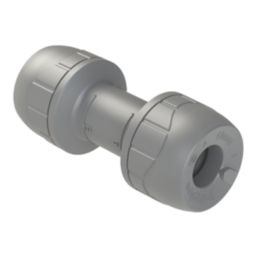 PolyPlumb Enhanced  Plastic Push-Fit Equal Straight Coupler 10mm