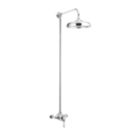 Mira Realm ER Rear-Fed Exposed Chrome Thermostatic Shower